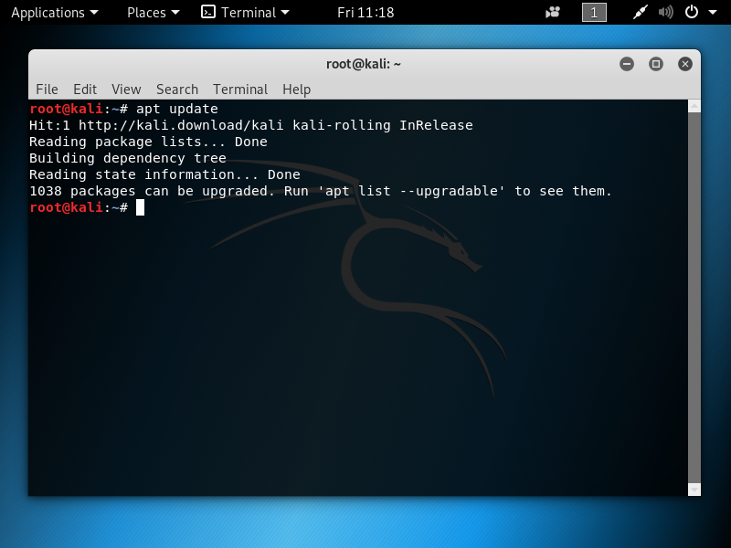 Не работает apt update на kali linux